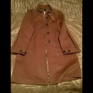 Stylish BCBG Coat wool coat Size L with some flaws